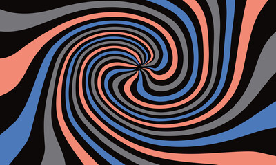 Fototapeta na wymiar rotating line background design with various colors