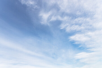 Blue sky background