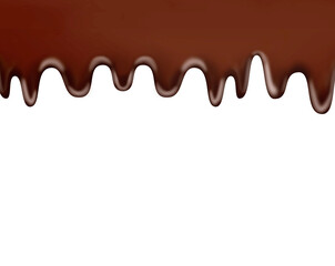 溶けるチョコ　バレンタインの背景素材