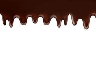 溶けるチョコ　バレンタインの背景素材