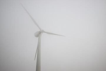 Wind turbine for sustainable energy production in Spain.