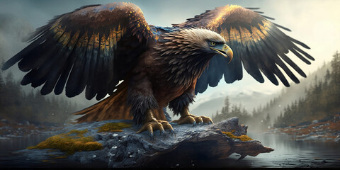 blue-eyed eagle