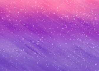 Obraz premium Purple and pink abstract background with stars.