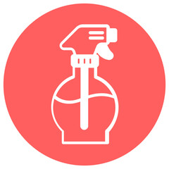 Spray shower Vector Icon

