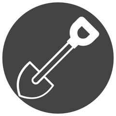 Digging tool Vector Icon

