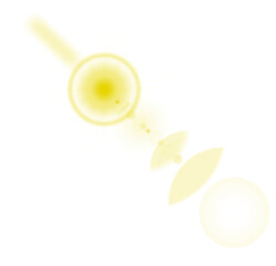 Overlays, overlay, light transition, effects sunlight, lens flare, light leaks. High-quality stock PNG image of sun rays light overlays yellow flare glow isolated on transparent background for design