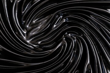 black and white fractal background