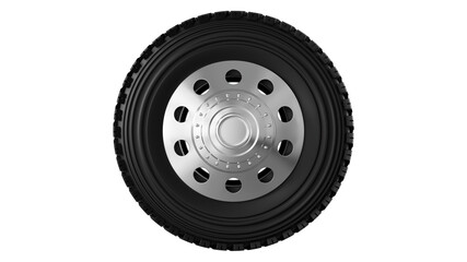 Obraz premium 3D render of the wheel. digital render of wheels