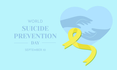 Vector Illustration for World Suicide Prevention Day