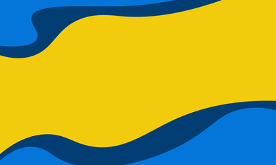 Abstract modern graphic element. Dynamical colored forms and waves. Template for the design of a website landing page or background.