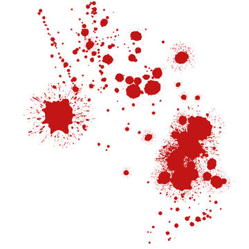 real blood splatter png