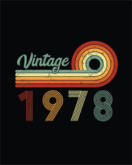 Vintage 1943 80 Years Old Boys And Girls 80th Birthday T-Shirt