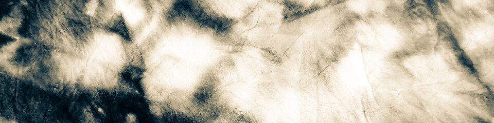 Monochrome Tie Dye Wash. Shibori Watercolor.