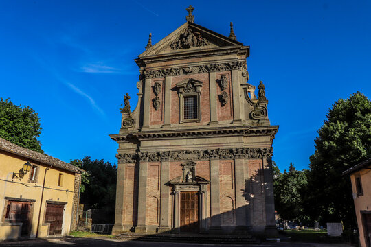 Chiesa Madonna del Ruscello - Vallerano, Viterbo, Italy/Town