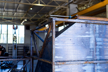 Metal factory construction. Heavy metalwork technologies.