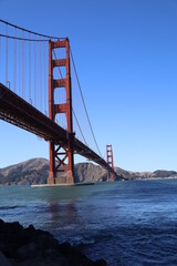 the Golden Gate Bridge
