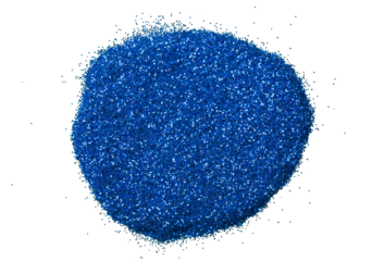 Blue glitter shimmer texture for makeup