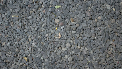 Seamless stone and gravel texture background
