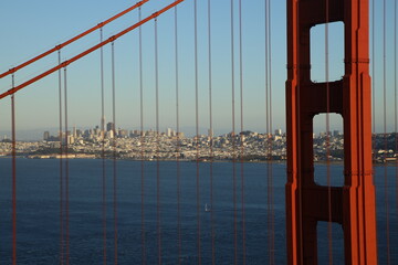 the Golden Gate Bridge