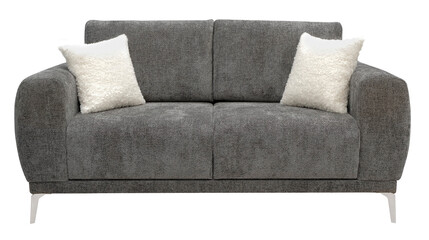 Sofa isolated on white background. Including clipping path