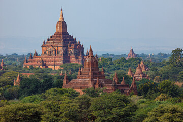 Temple and Pagodas of Bagan in Myanmar