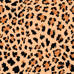 seamless leopard pattern design. Jaguar, cheetah, panther fur. colorful seamless camouflage background. Abstract animal skin
