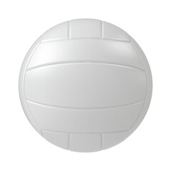 Volleyball ball isolated transparent background 3d rendering
