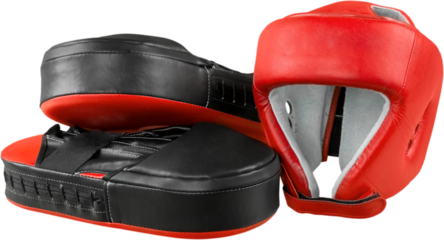 Box Items isolated on White Background