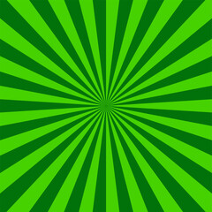 Swirling pattern background.  Converging psychadelic scalable stripes. St. Patrick's day. Vector illustration