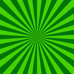 Swirling pattern background.  Converging psychadelic scalable stripes. St. Patrick's day. Vector illustration