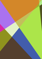 Geometric abstraction generative art background art illustration