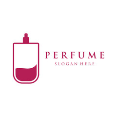 Isolated luxury perfume perfume cosmetic creative Logo design can be used for business, company, cosmetic and perfume shop.