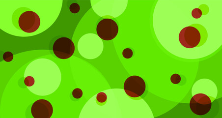 Beautiful greren abstract presentation background with circle pattern background. Green Banner with round circle shapes