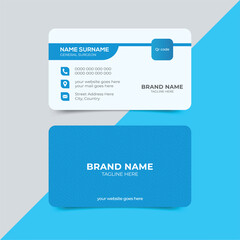 Professional medical healthcare scheme business card design template