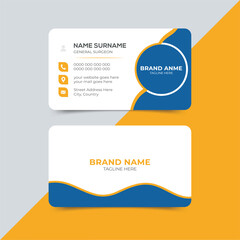 Dentistry clinic healthcare doctor business card template design