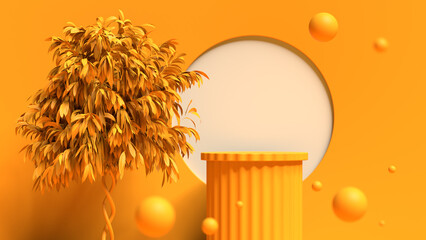 Background for advertising banners