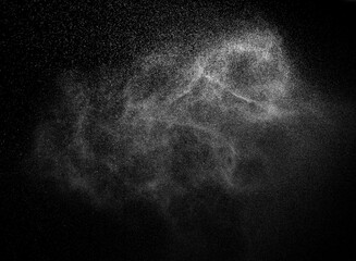 spray water drop droplet steam fog air