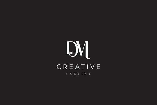DM  logo designed with letter M and G.