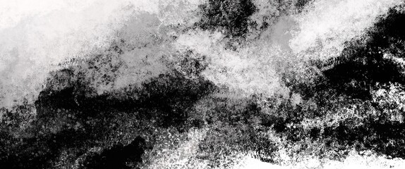 black and white grunge background with paint texturend effect background