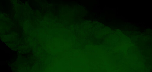 Obraz na płótnie Canvas Green smoke