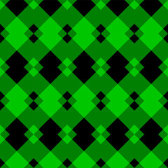 green and black pattern design