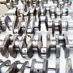 Crankshafts of motor vehicles