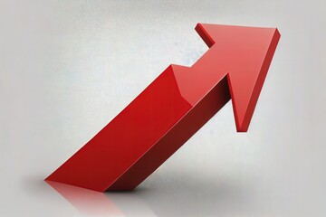 loss, red arrow, chart, investment, stock exchange, stocks, money, growth planning charts, opportunity, business challenge and strategy, profit target, generated by ai