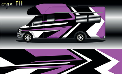 racing background vector for camper car wraps and more