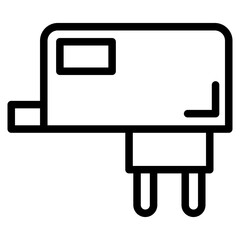 Fototapeta premium plug line 