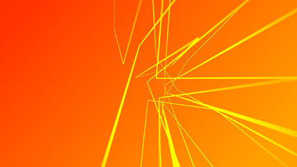 Abstract yellow orange colors with lines pattern texture business background.
