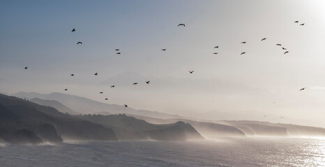 North Spain coastline