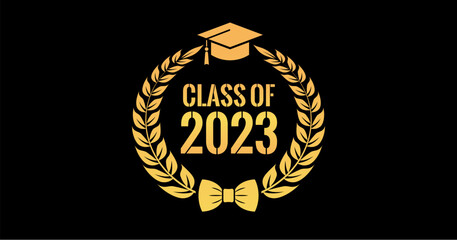 Class of 2023 graduation award emblem