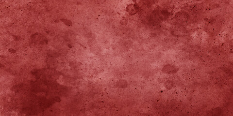 Red concrete or stone old wall grunge distressed texture background. 