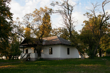 The memorial house of the poet Mihai Eminescu from Ioptesti, Romania.